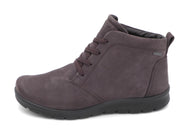172-29-005 Dames Hoge Schoenen Boot Plat Ecco Babett 215583-02576 Donkerbruin (2038)